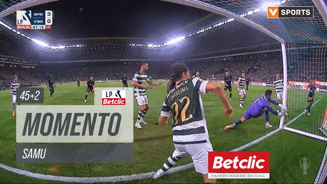 Vitória SC, Jogada, Samu aos 45'+2'