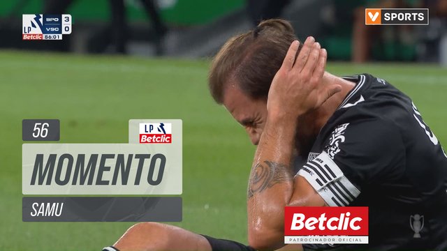Vitória SC, Jogada, Samu aos 56'