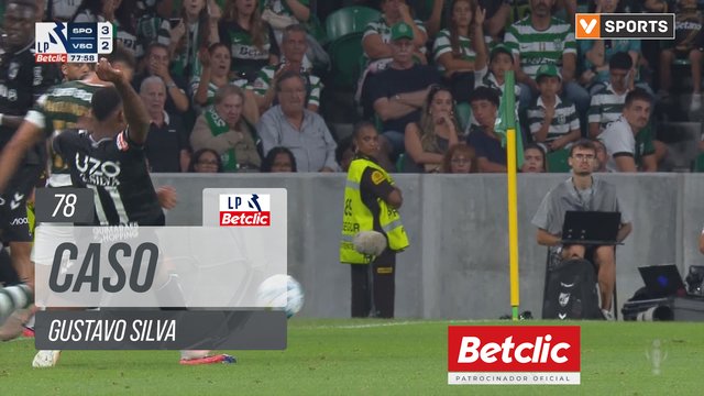 Vitória SC, Caso, Gustavo Silva aos 78'