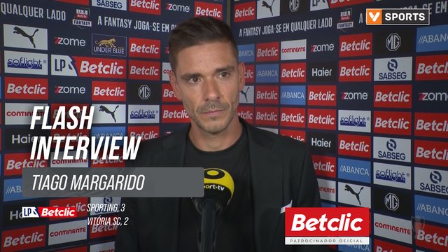 I Liga (#2) | Sporting 3-2 Vitória SC: Flash Interview Tiago Margarido