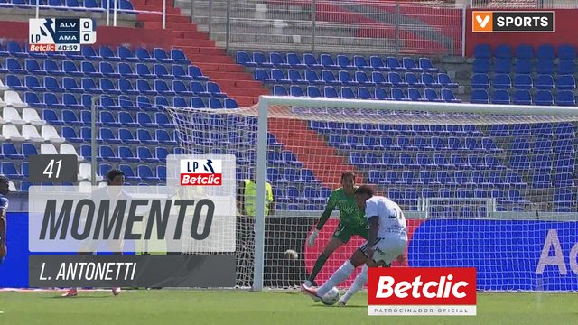 Estrela Amadora, Jogada, L. Antonetti aos 41'