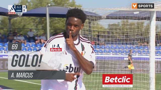 GOLO! Estrela Amadora, A. Marcus aos 69', Alverca 2-2 Estrela Amadora