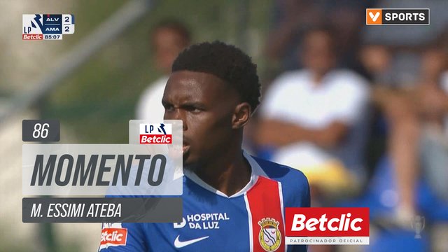 Alverca, Jogada, M. Essimi Ateba aos 86'