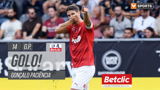 GOLO! Santa Clara, Gonçalo Paciência aos 14', Académico 0-1 Santa Clara