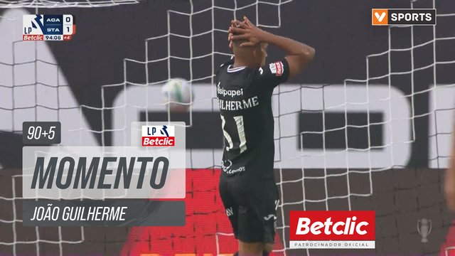 Académico, Jogada, João Guilherme aos 90'+5'