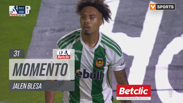 Rio Ave, Jogada, Jalen Blesa aos 31'