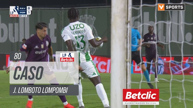 Rio Ave, Caso, J. Lomboto Lompombi aos 80'