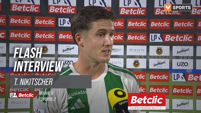I Liga (#2) | Rio Ave 0-2 FC Porto: Flash Interview T. Nikitscher