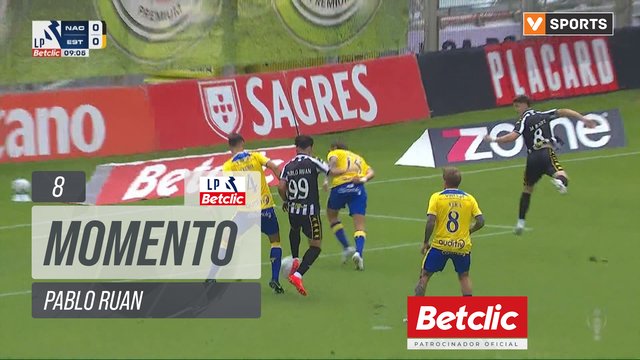 Nacional, Jogada, Pablo Ruan aos 8'