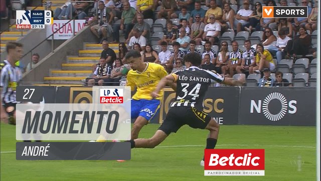 Estoril, Jogada, André aos 27'