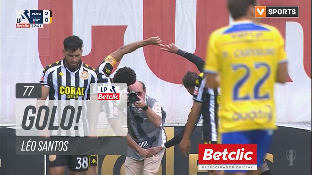 GOLO! Nacional, Léo Santos aos 77', Nacional 2-0 Estoril