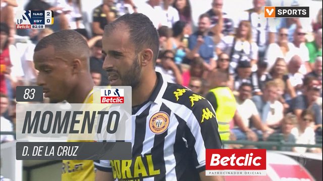 Nacional, Jogada, D. de la Cruz aos 83'