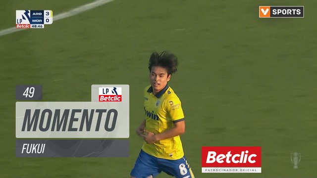 Arouca, Jogada, Fukui aos 49'