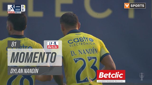 Arouca, Jogada, Dylan Nandín aos 81'