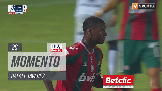 Marítimo, Jogada, Rafael Tavares aos 36'