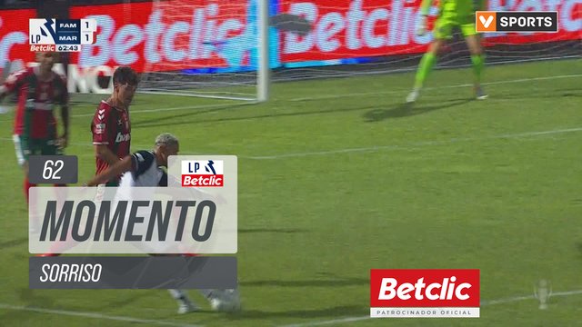 Famalicão, Jogada, Sorriso aos 62'