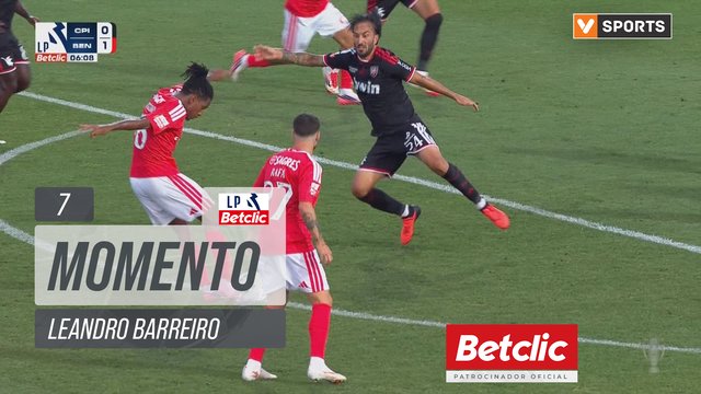Benfica, Jogada, Leandro Barreiro aos 7'