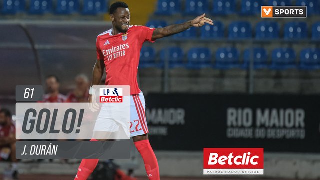 GOLO! Benfica, J. Durán aos 61', Casa Pia 0-7 Benfica