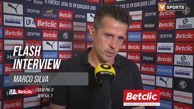 I Liga (#2) | Casa Pia 0-7 Benfica: Flash Interview Marco Silva