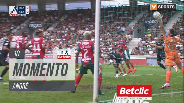 Académico, Jogada, André aos 10'