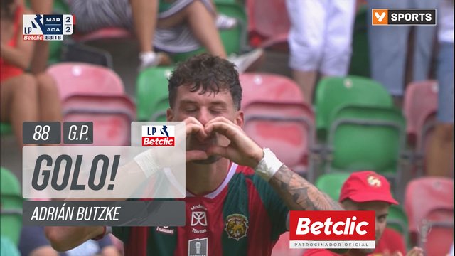 GOLO! Marítimo, Adrián Butzke aos 88', Marítimo 2-2 Académico