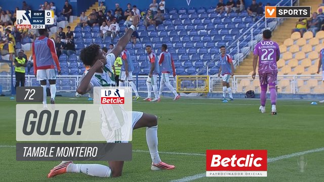 GOLO! Rio Ave, Tamble Monteiro aos 72', Estoril 0-2 Rio Ave