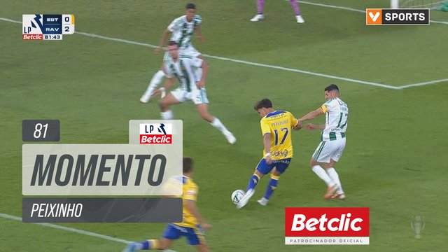 Estoril, Jogada, Peixinho aos 81'