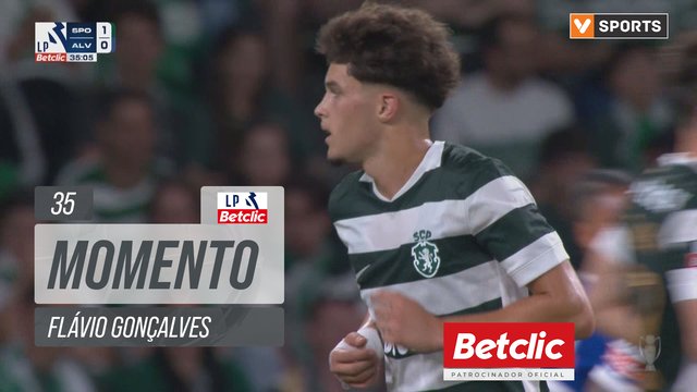 Sporting, Jogada, Flávio Gonçalves aos 35'