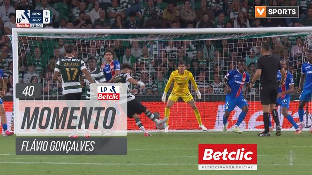 Sporting, Jogada, Flávio Gonçalves aos 40'