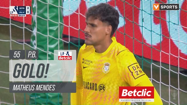 GOLO! Sporting, Matheus Mendes (p.b.) aos 55', Sporting 2-0 Alverca