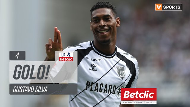 GOLO! Vitória SC, Gustavo Silva aos 4', Vitória SC 1-0 Nacional