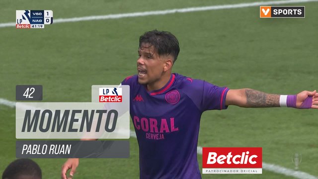 Nacional, Jogada, Pablo Ruan aos 42'