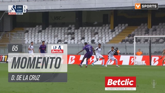 Nacional, Jogada, D. de la Cruz aos 65'