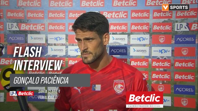 I Liga (#3) | Santa Clara 1-0 Famalicão: Flash Interview Gonçalo Paciência