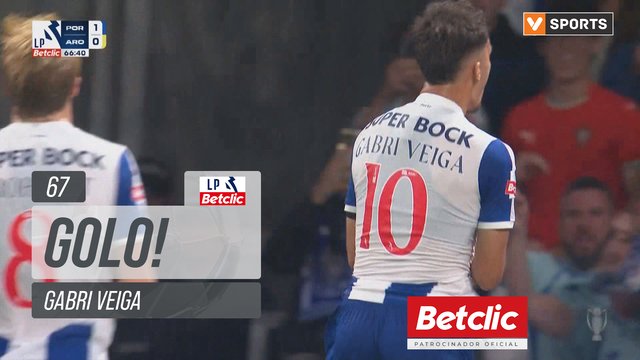 GOLO! FC Porto, Gabri Veiga aos 67', FC Porto 1-0 Arouca