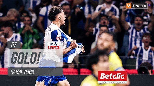 GOLO! FC Porto, Gabri Veiga aos 67', FC Porto 1-0 Arouca