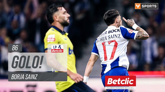 GOLO! FC Porto, Borja Sainz aos 86', FC Porto 2-0 Arouca