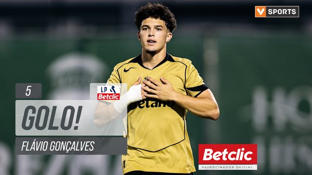 GOLO! Sporting, Flávio Gonçalves aos 5', Rio Ave 0-1 Sporting