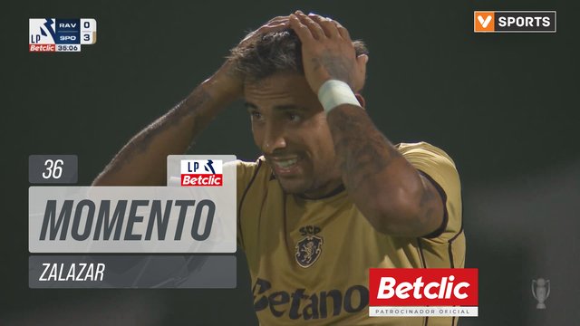 Sporting, Jogada, Zalazar aos 36'
