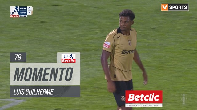 Sporting, Jogada, Luis Guilherme aos 79'