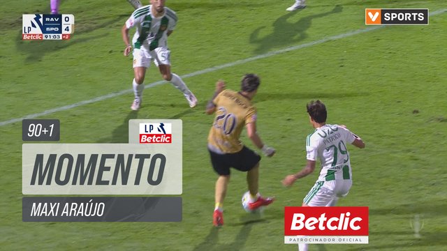 Sporting, Jogada, Maxi Araújo aos 90'+1'