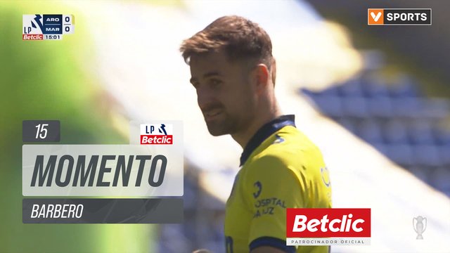 Arouca, Jogada, Barbero aos 15'