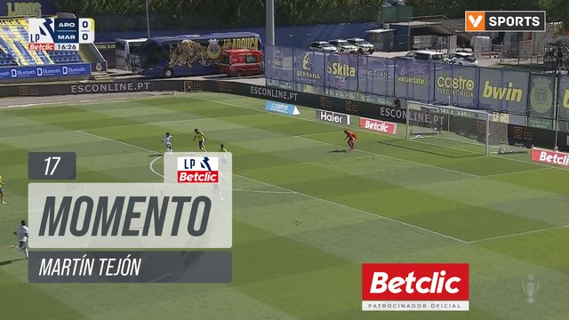 Marítimo, Jogada, Martín Tejón aos 17'