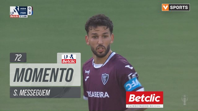Académico, Jogada, S. Messeguem aos 72'