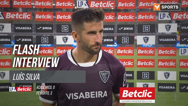 I Liga (#4) | Académico 0-3 FC Porto: Flash Interview Luís Silva