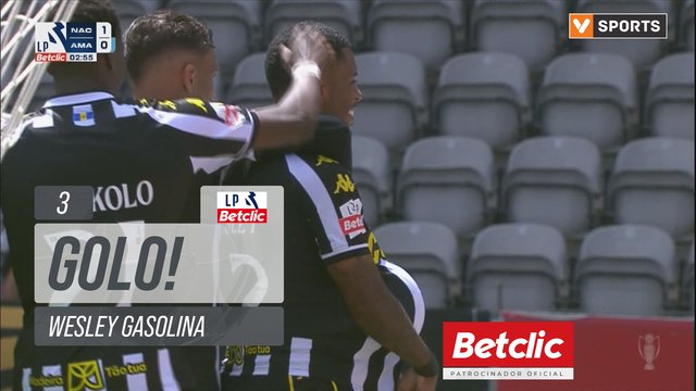 GOLO! Nacional, Wesley Gasolina aos 3', Nacional 1-0 Estrela Amadora