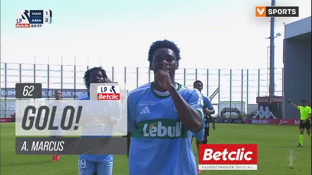 GOLO! Estrela Amadora, A. Marcus aos 62', Nacional 1-2 Estrela Amadora