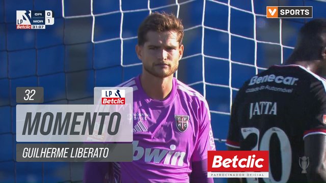 Moreirense, Jogada, Guilherme Liberato aos 32'