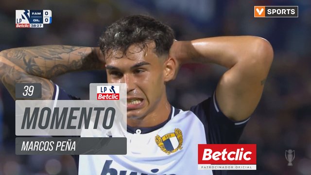 Famalicão, Jogada, Marcos Peña aos 39'