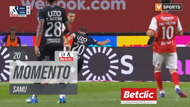 Vitória SC, Jogada, Samu aos 20'